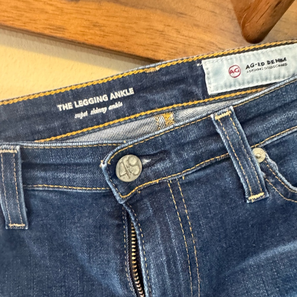 AG Adriano Goldschmied Women's Skinny Jeans - Dark Blue